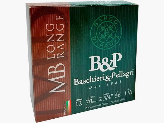 Baschieri & Pellagri B&P 4MB Long Range 3,5mm 36g - 25 Stück