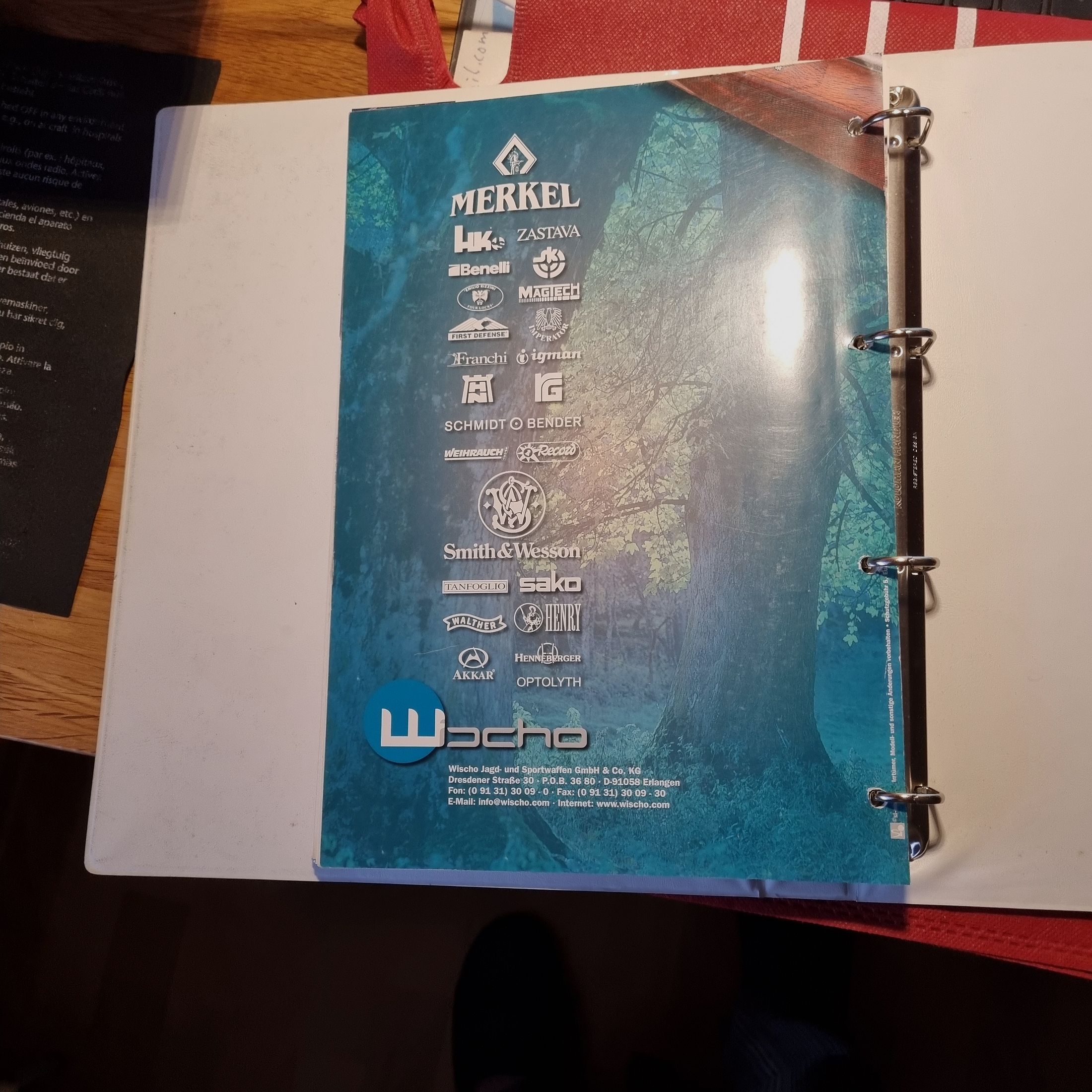 KATALOG  WISCHO - komplettes Programm. Jahr 2006/ 2007, Originalausgabe, Hochglanz,