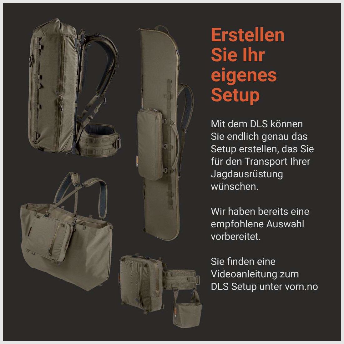 Vorn DLS Supporto per Caccia DLF + LS + GS6, immagine 7 di 23