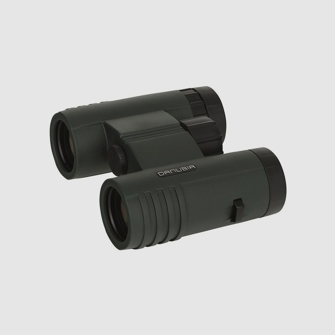 Door binoculars Danubia Bussard I 10x32 green with carrying case and shoulder strap