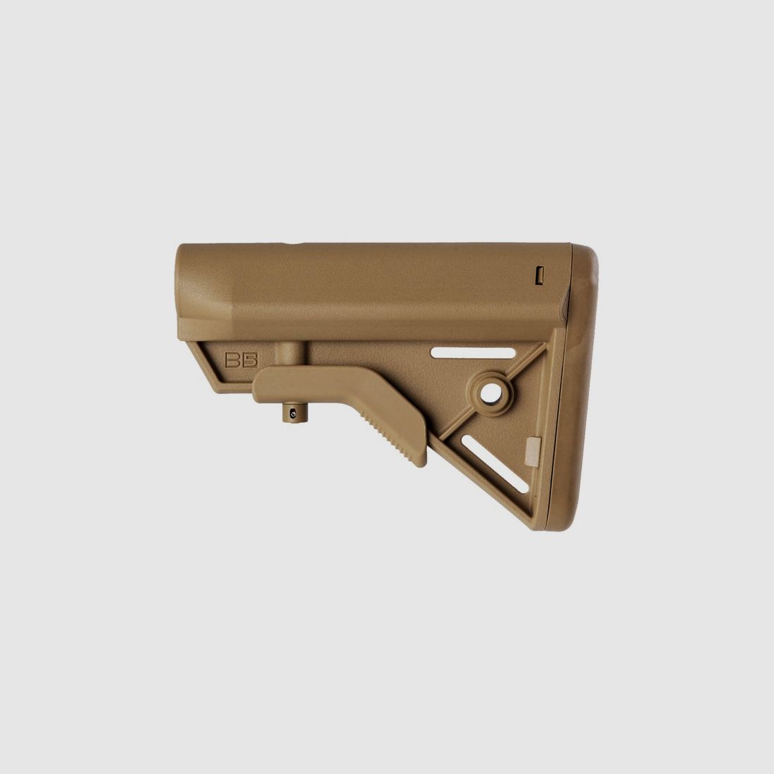 B5 SYSTEMS BRAVO KOLLAPSBARE MIL-SPEC SCHULTERSTÜTZE FÜR AR-15 RAL8000, Bild 4 von 6