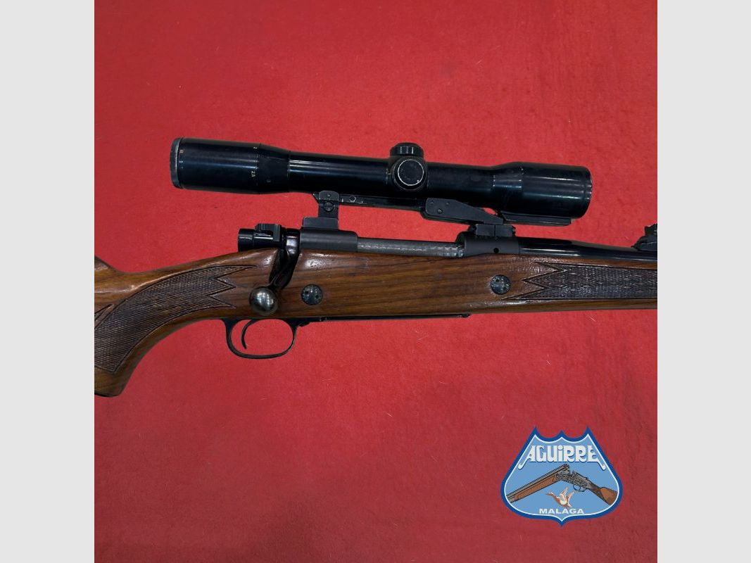Fusil Winchester Mod 70 cal. .375 H&H + Montages Apel + Lunette, image 11 sur 11