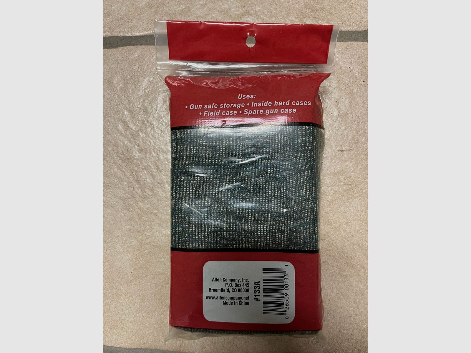 Gun Sock, Gewehrsocke, grün