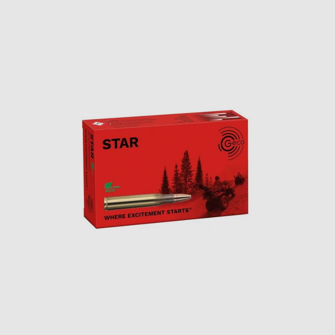 Geco .308 Win. Geco Star 10,7g/165grs. Geco