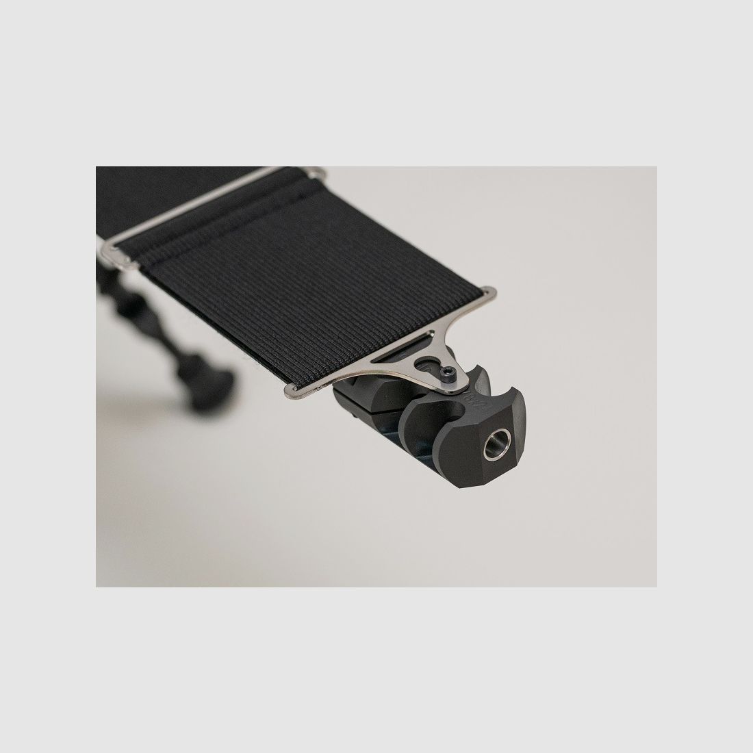 Bandeau flou universel 80mm Velcro en noir