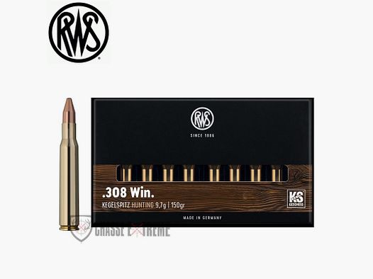20 nabojów RWS kal. 308 Win 150gr KS