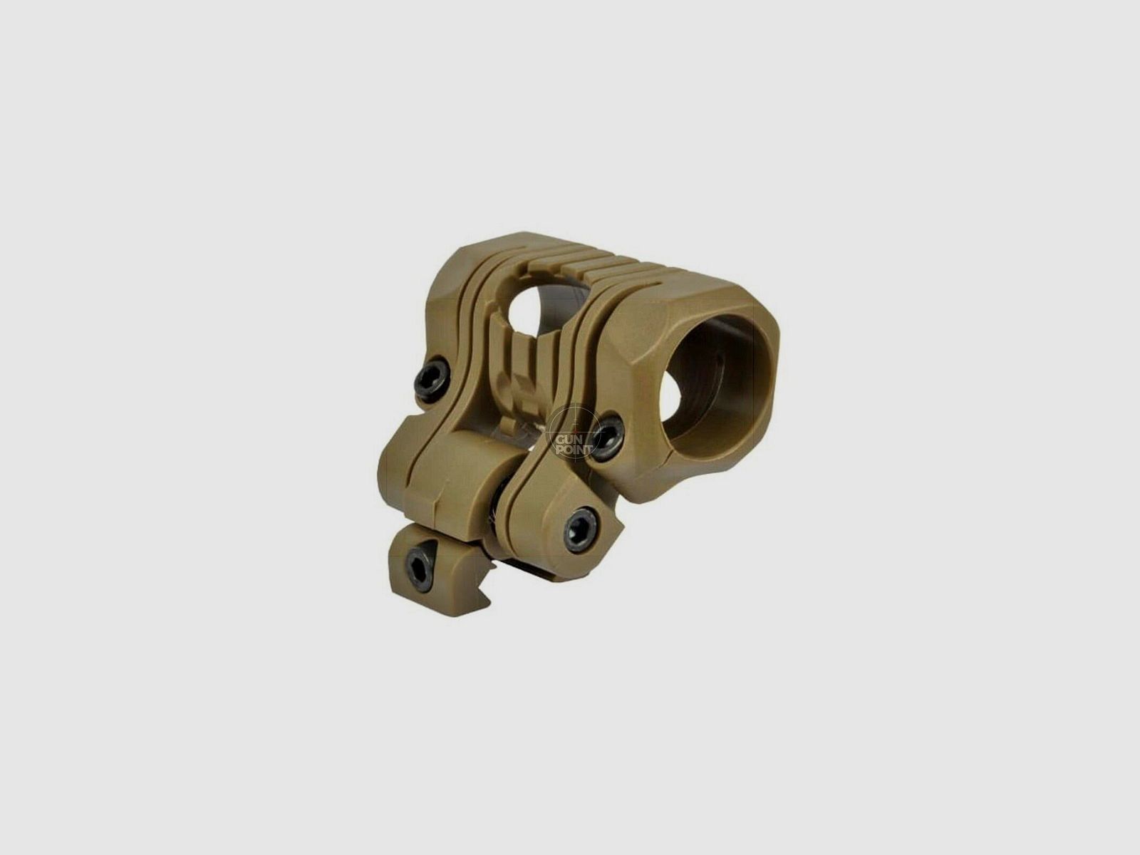 Element 5 Pos Flashlight Mount-Dark Earth