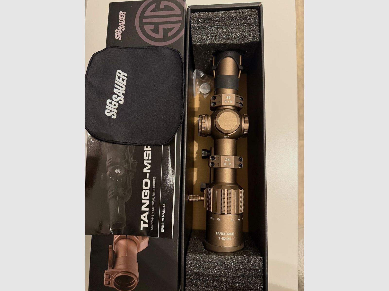 SIG SAUER MSR 1-6x24 LPVO Coyote