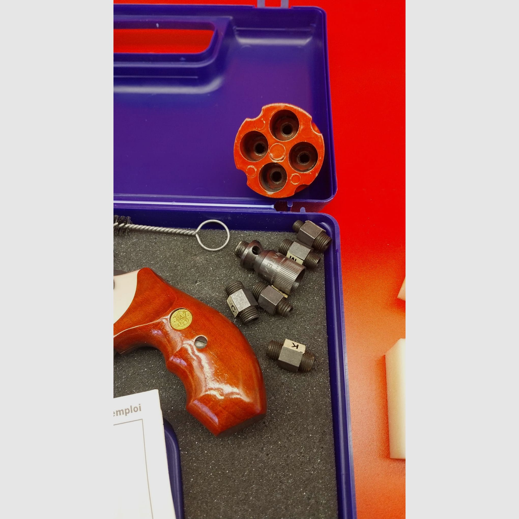 Smith & Wesson Model. Chiefs Special ca, 9mm k. PTB 503  "Neuwertige nur einmal benutzt