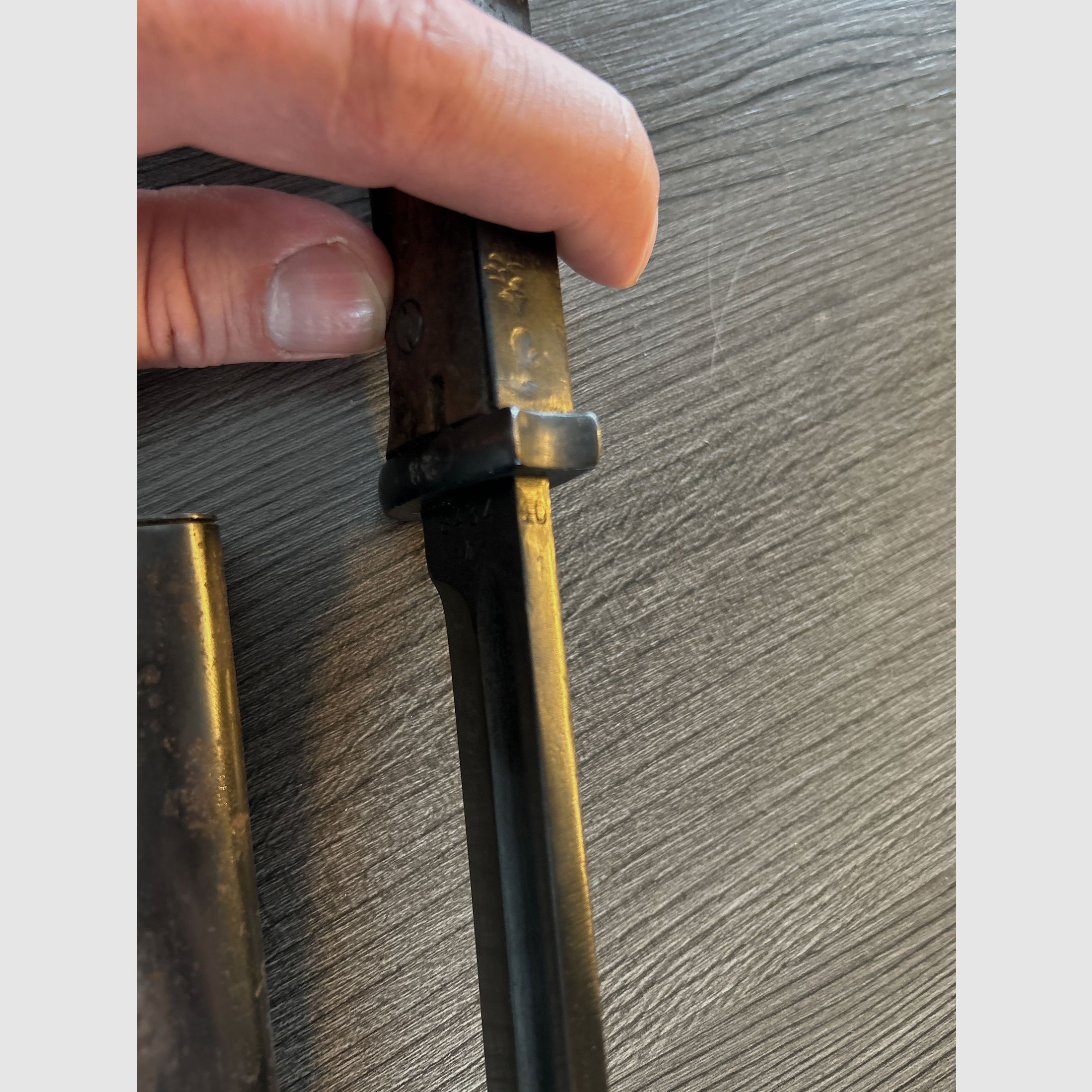 Bajonet karabinowy 84/98 III, standardowy bajonet Wehrmachtu do karabinu 98k