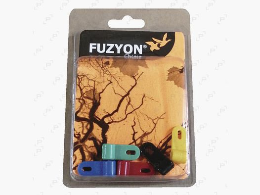 Blister mit 5 Kunststoffbefestigungen FUZYON CHASSE Ø 6,5 mm für Wasserwild