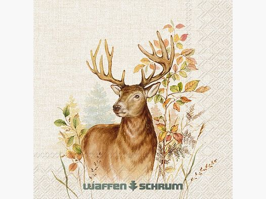 Fritzmann Servietten Hirsch