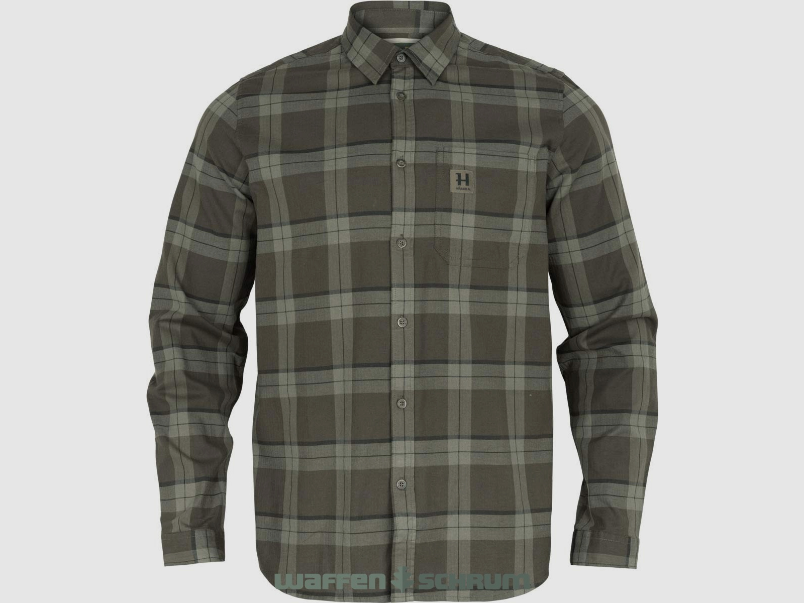 Härkila Koszula Fjell Zielona Kratka