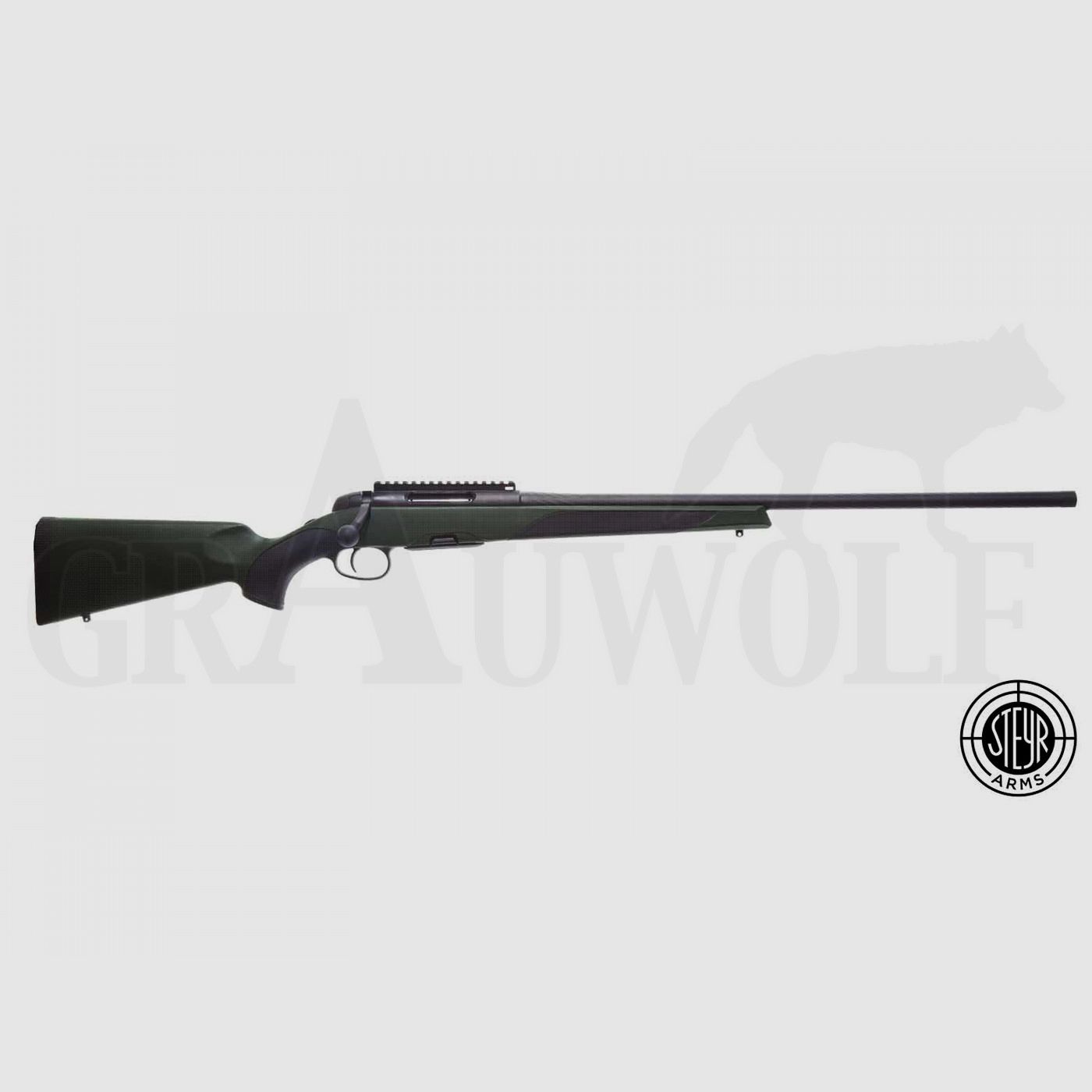 Steyr Mannlicher Pro Hunter HB 6,5 mm Creedmoor carabine à répétition crosse en plastique longueur de canon 63,5 cm avec filetage 5/8-24 UNEF