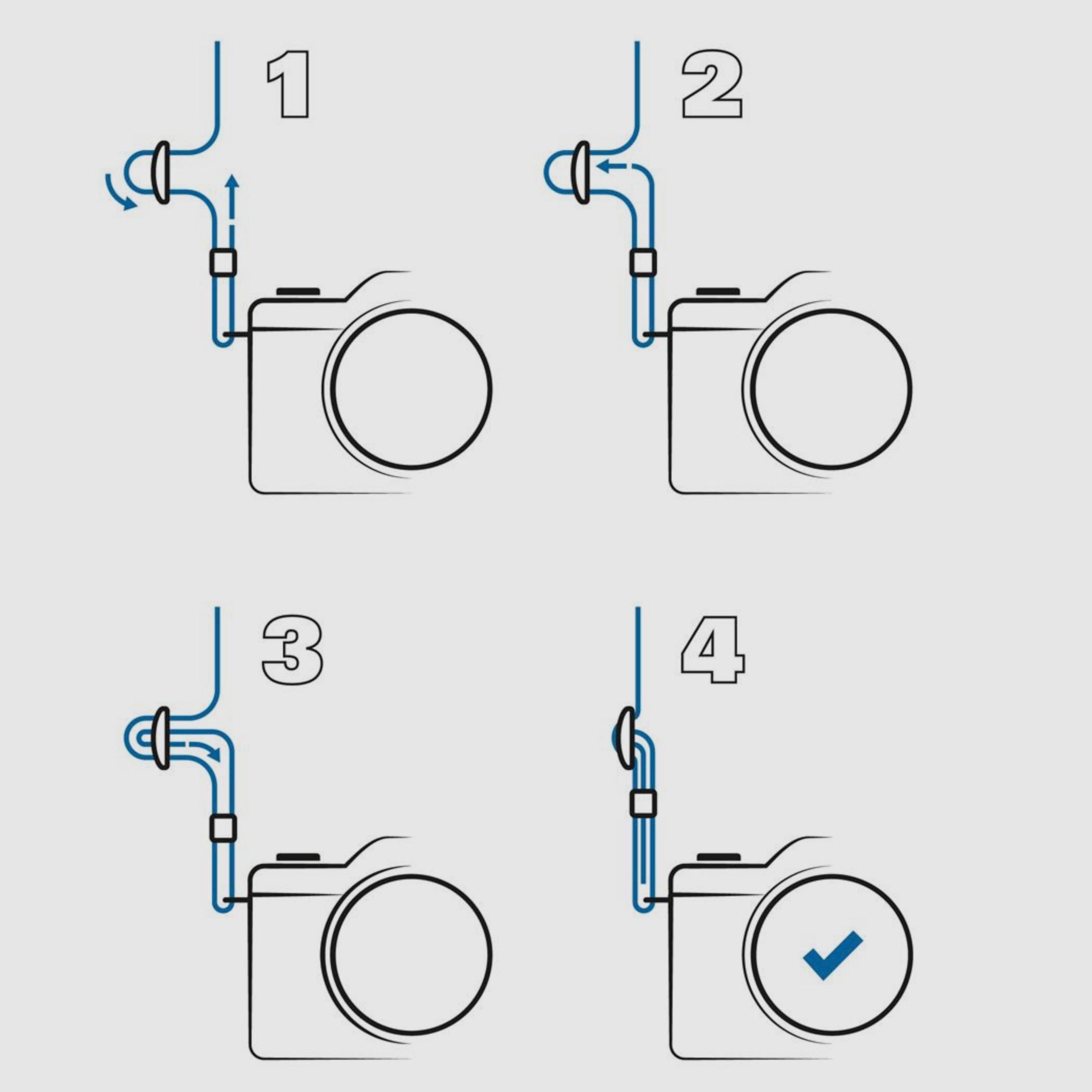 DÖRR Sand 350647 Kamera Fernglas Umhängeriemen, Trageriemen 150 cm Lang