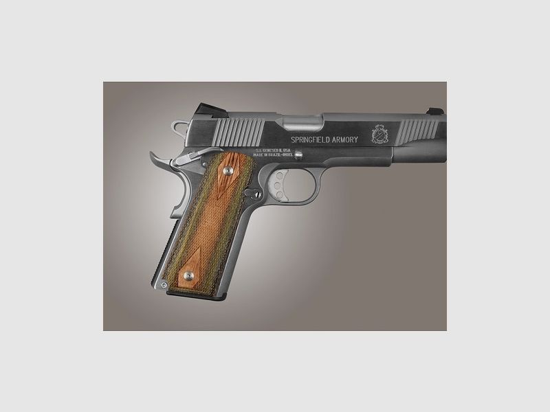 Hogue guancette mimetiche in laminato Colt 1911 Government, immagine 1 di 2