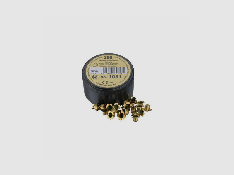 RWS SN Muzzleloader Primers No. 1081