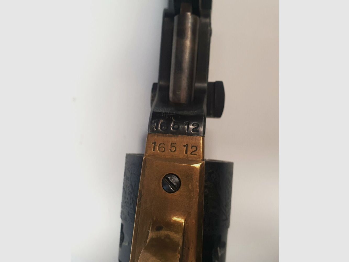 C.O.M. (Consorzio Officine Meccaniche) Perkussionsrevolver COM Gardone Navy Model - .44 Black Powder Only, Buntline Revolver