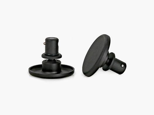 lot de 2 patins en acier SKI pour bipied Atlas V8 PSR CAL BT23