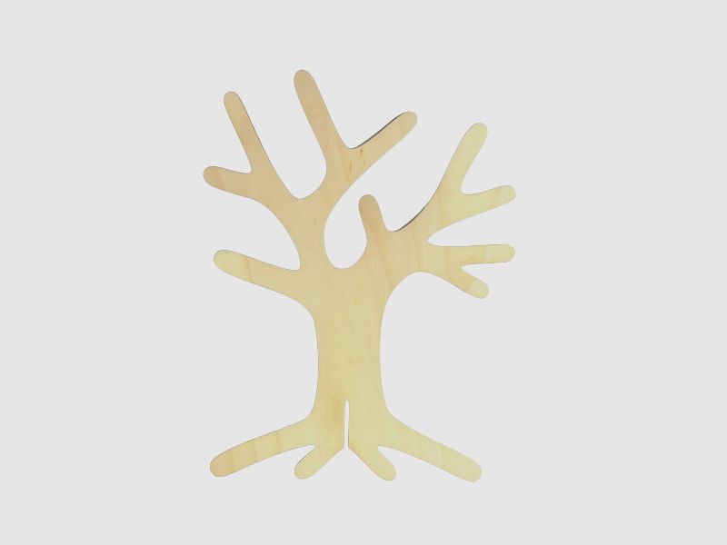 Support en bois "Arbre à bricoler"