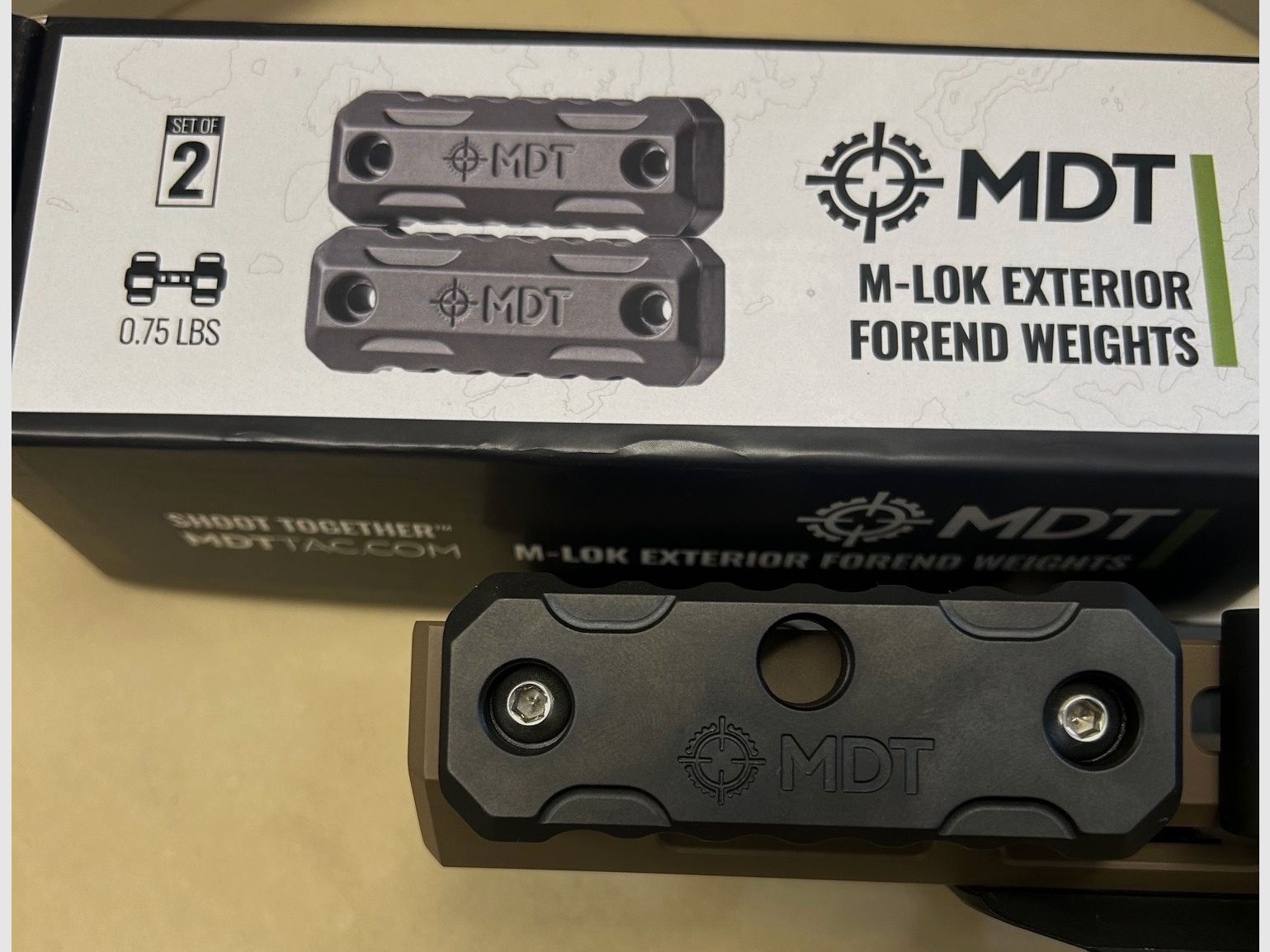 MDT Forend Weights M-Lok QD 