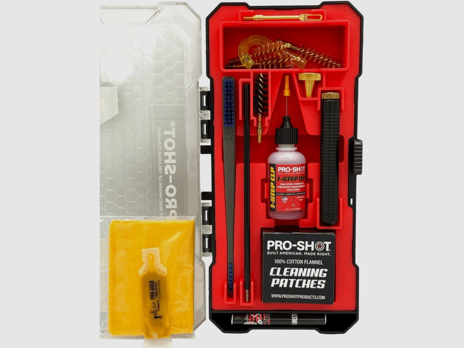 PRO SHOT COATED ROD CLASSIC PISTOL BOX KIT MULTI-CAL, image 2 sur 2