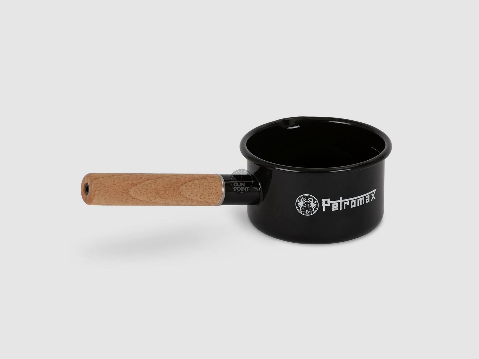 Petromax Emaille Stieltopf schwarz 0,5 Liter