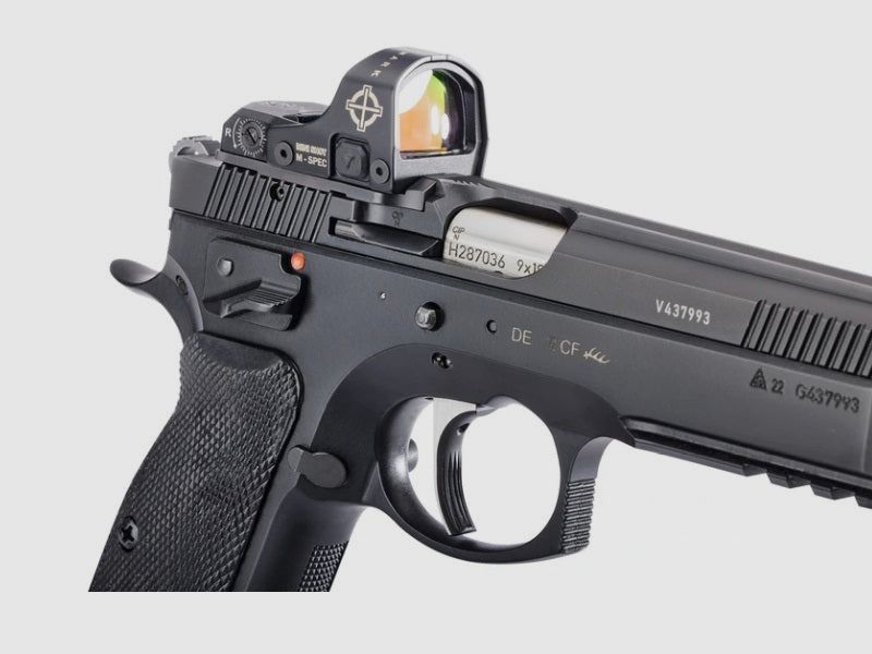 Oschatz CZ 75 Viper 6'' Optics Ready SAO Cal. 9mm Luger, immagine 4 di 5