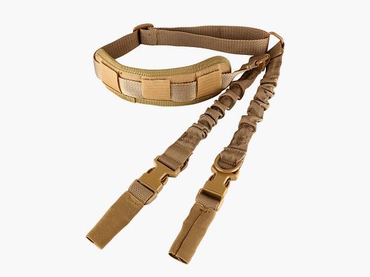 Correa de Dos Puntos CYTAC con Gancho Coyote Brown