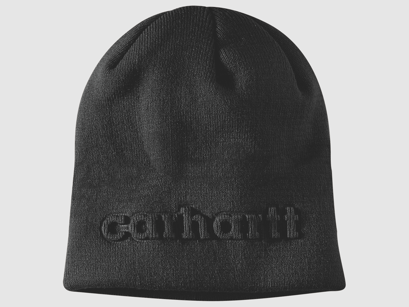 Carhartt Knit Embossed Beanie Men Black