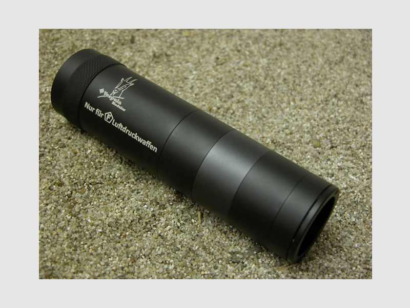 VESPULA EXTREME_PLUS "F" silencer for air pressure weapons 6-chamber high-performance moderator up to 5.5 mm
