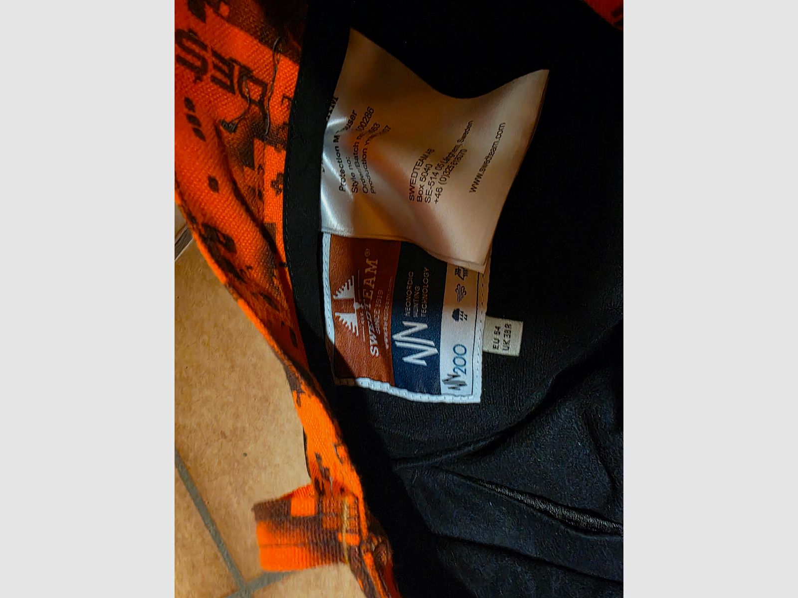 Swedteam Nachsuchen Hose Gr.54