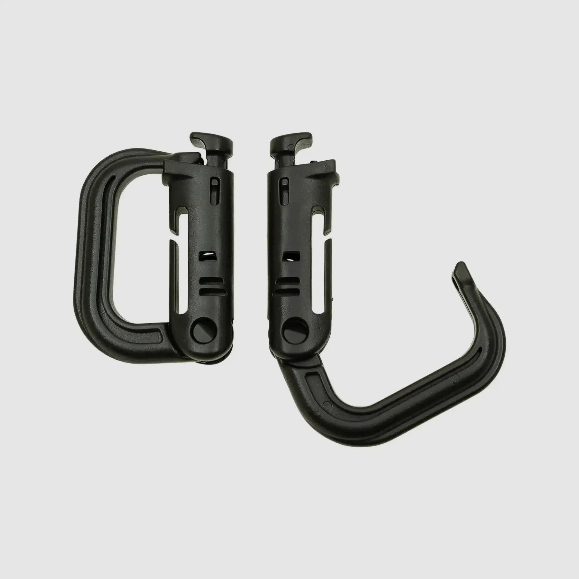 MFH MFH Karabiner Plastik Molle 2er Pack - Schwarz
