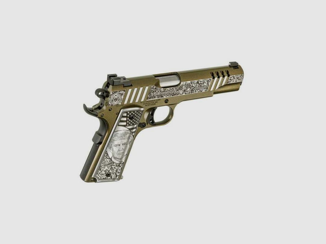 Auto Ordnance Trump "Rally Cry" 1911 TCAC6N .45 ACP President Custom Pistole