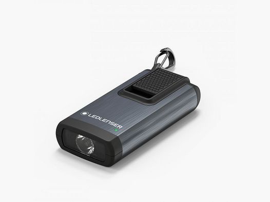 Ledlenser K6R gray keychain flashlight