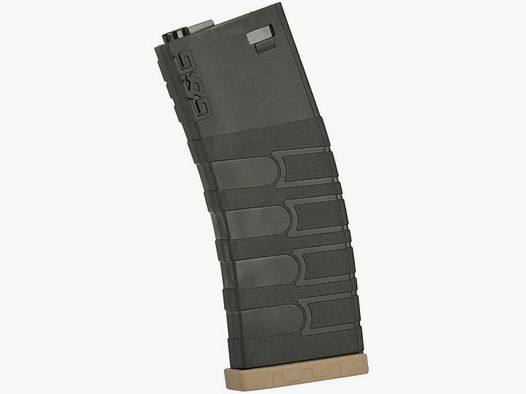 G&G M4 Polymère 120 coups Midcap Airsoft chargeur de rechange (noir/tan)