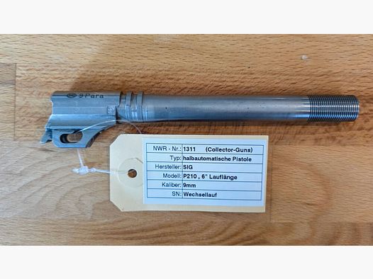 SIG Hämmerli Tiengen P210 , 6" Lauflänge