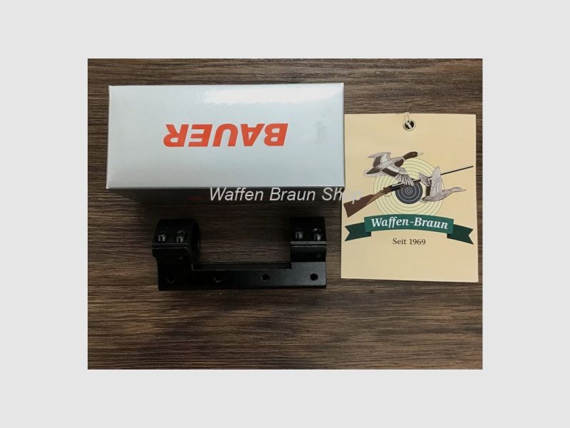 Bauer HJB Blockmontage 25,4mm Dm., flach, f. 11,, Schiene