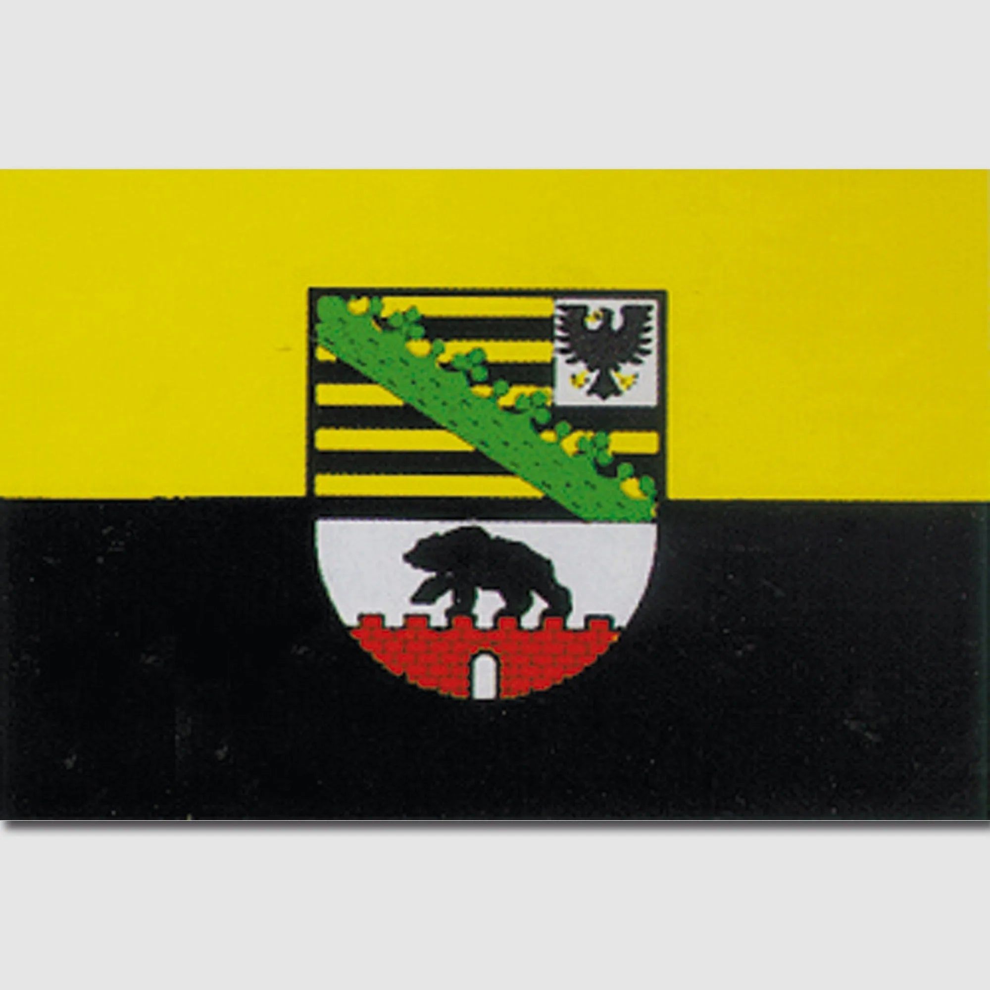 Unbekannt Flagge Sachsen-Anhalt