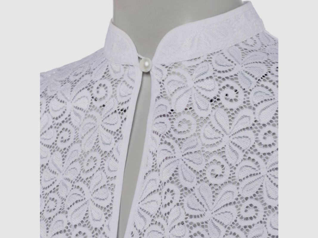 Wenger Dirndl Blouse Gerlinde White | 10-43200-16238-00, image 6 of 6