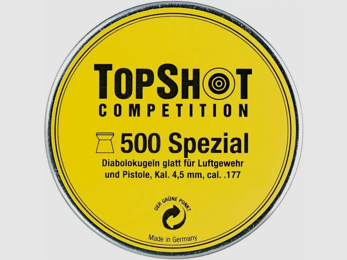 TopShot Competition Competition Spezial LG+LP 4,5 mm / 500 Stk / glatt, Bild 1 von 2