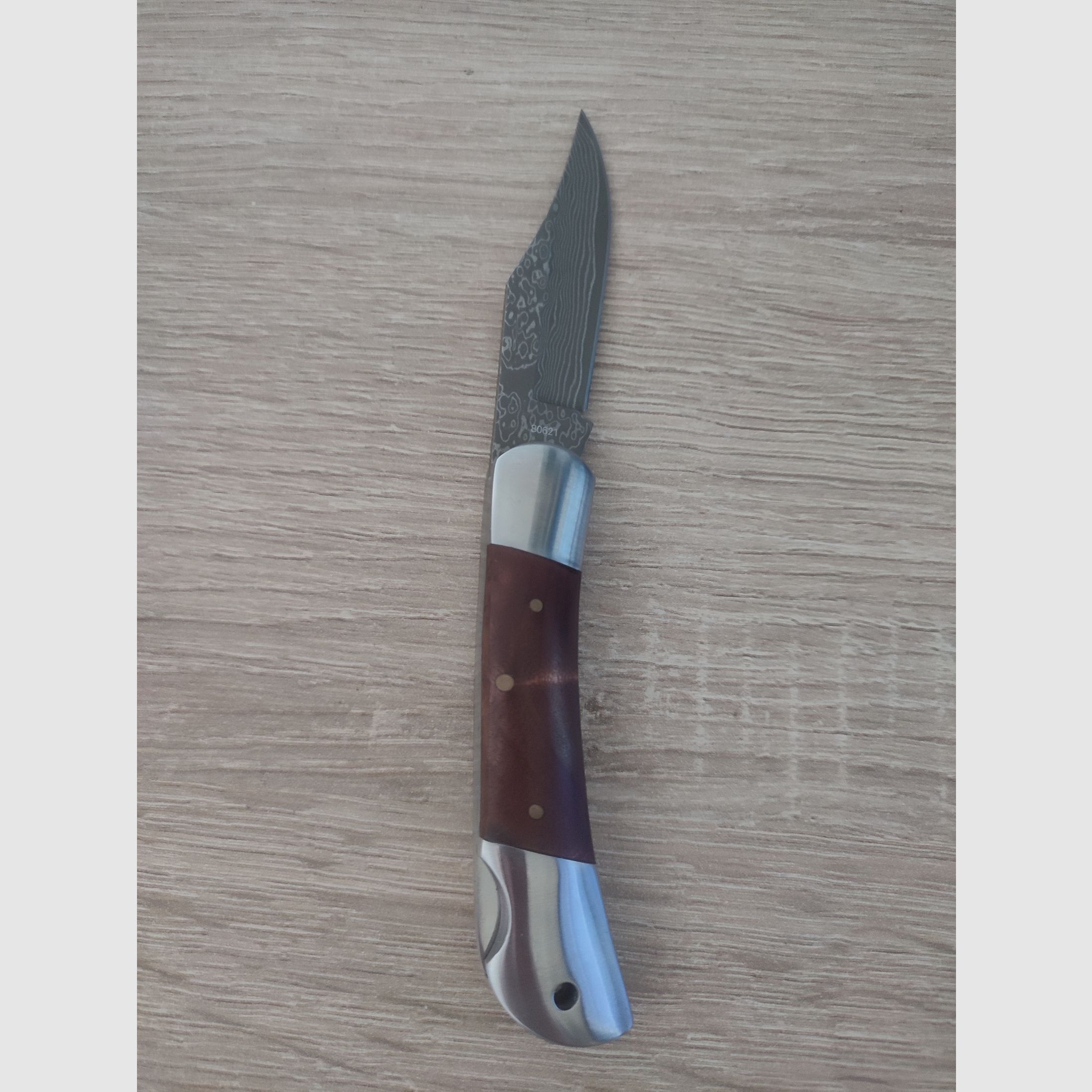 Haller 80621 Damastmesser Taschenmesser Outdoor Messer