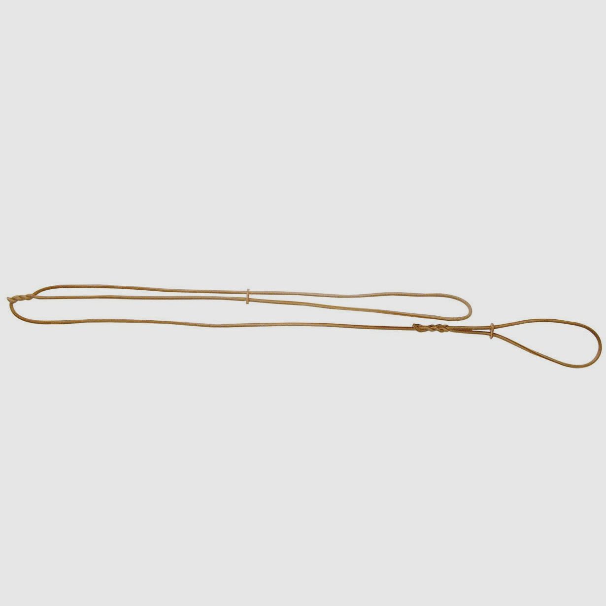 AKAH Correa de perro silenciosa redonda 7 mm trenzada