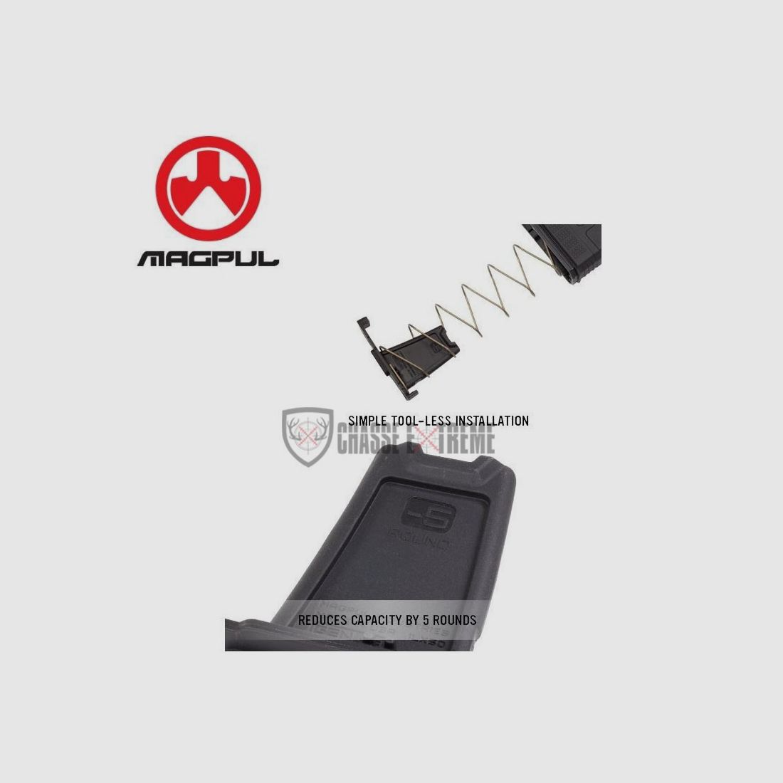 MAGPUL Limiter Minus 5 Schoten Pmag LS/SR M3, afbeelding 3 van 3