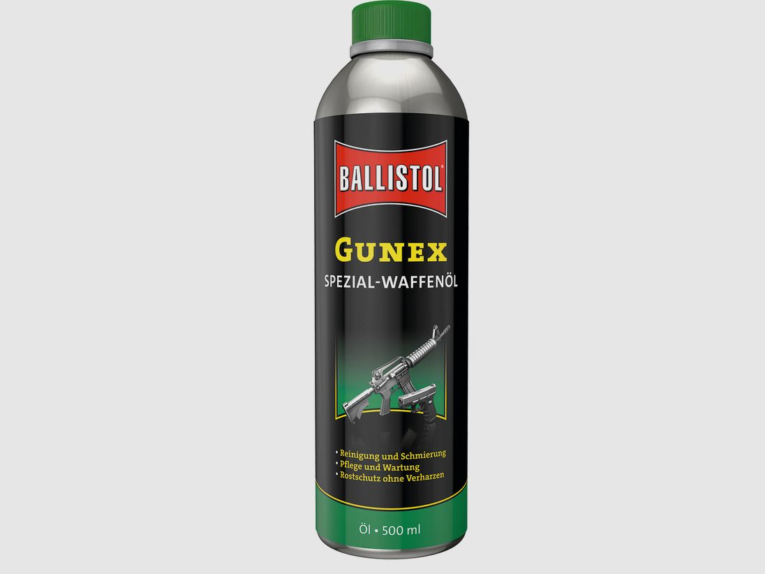 Ballistol Gunnex Spezial-Waffenöl (500 ml)