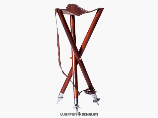 Eurohunt Dreibein-Ansitzstuhl mit Tellern Sitzhöhe 70cm