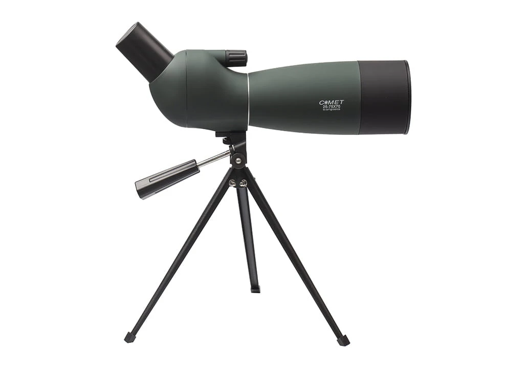 Luneta obserwacyjna kątowa Comet LN-005 25-75x70 mm, BaK-4, Zoom 25-75x