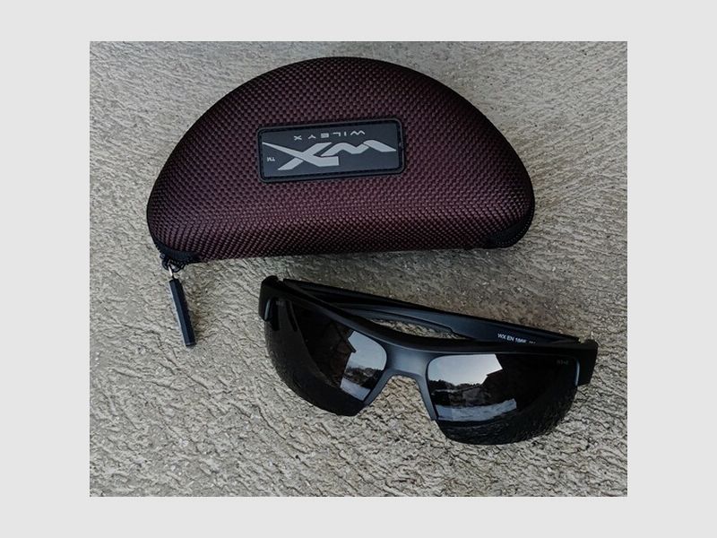 Wiley X Compass R matt schwarz rauchgrau Black Ops