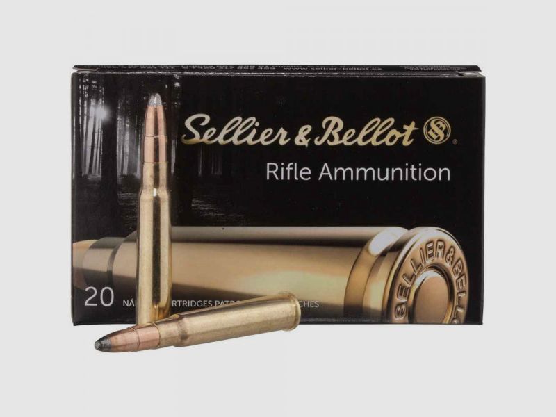 SELLIER & BELLOT 8x57JRS SPCE - 196GRS. - 20 PIECES OF RIFLE CARTRIDGES