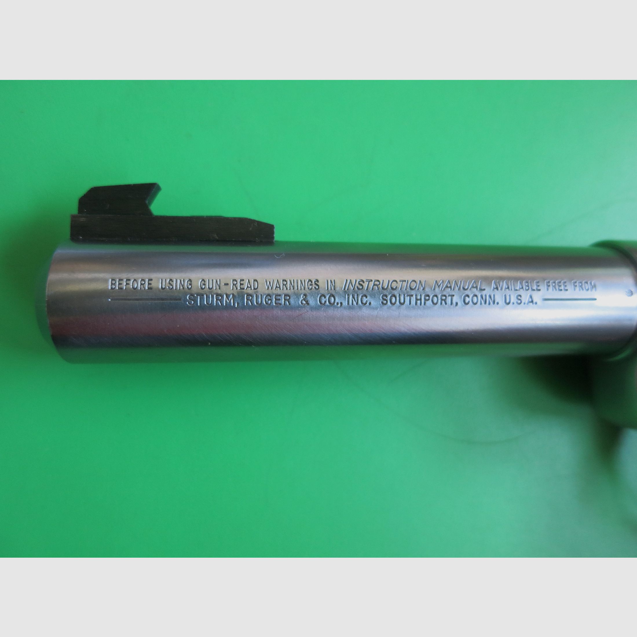 Sportpistool Ruger Mark II (MK 2) Target STS, .22 lfB, RVS (roestvrij staal)     #31
